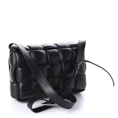 Bottega Veneta Nappa Maxi Intreccio Padded Cassette Crossbody Bag Black 3 of 10