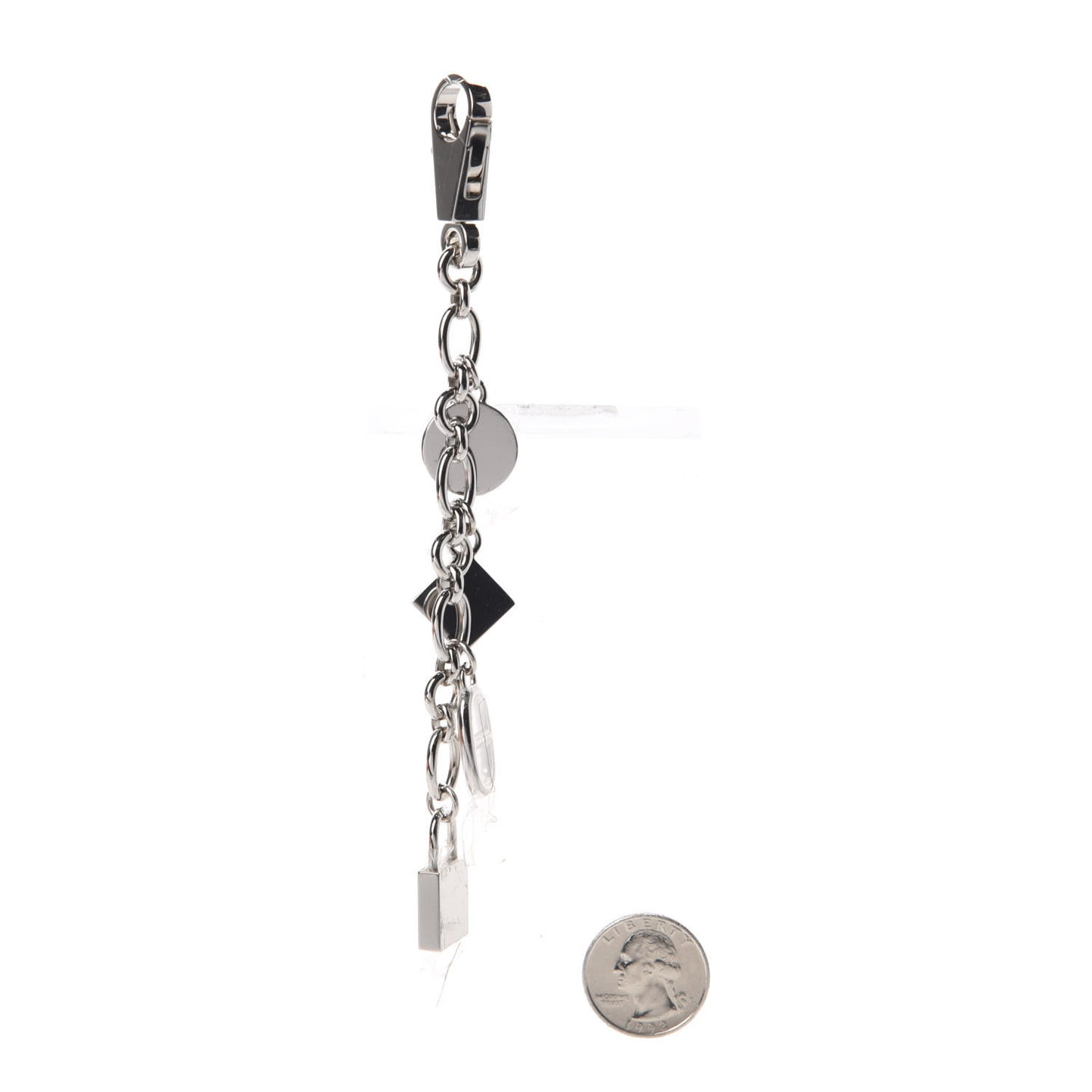Palladium Olga Bag Charm Silver