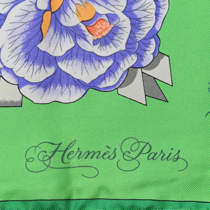 Hermes Silk Fleurs De L'Opera Scarf 90 2 of 4