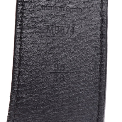 Louis Vuitton Damier Infini Calfskin 35mm Belt 95 38 Black 5 of 11