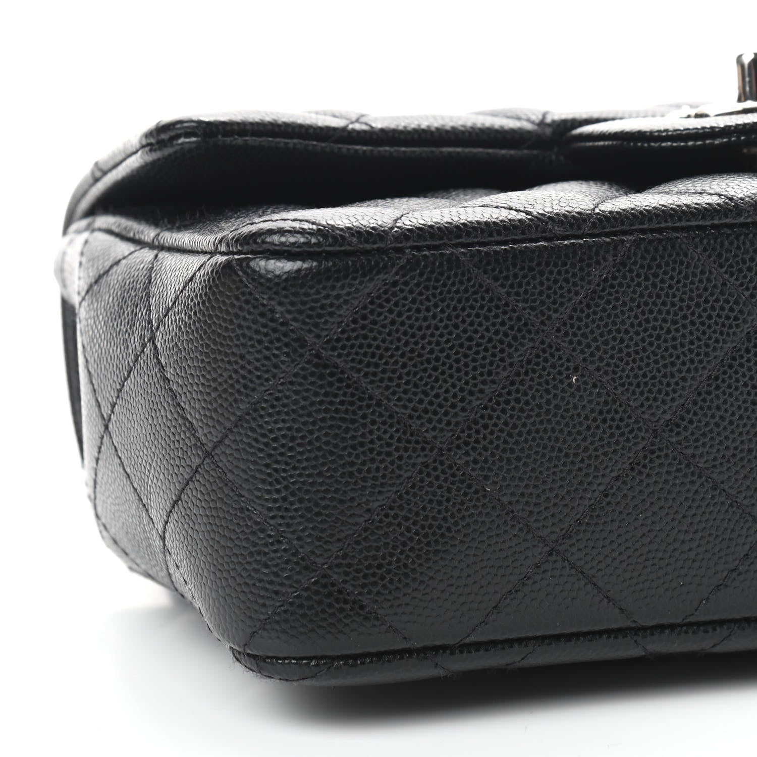 Chanel Caviar Quilted Mini Rectangular Flap Black 8 of 9