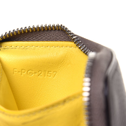 Celine Drummed Calfskin Zip Around Multifunction Wallet Souris 7 of 9