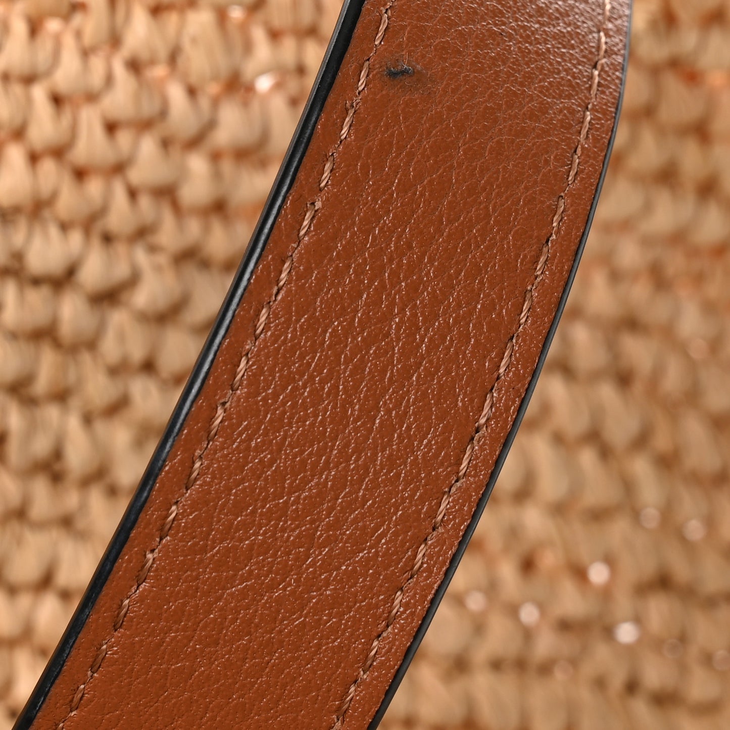 Raffia Paula's Ibiza Large Slit Tote Bag Natural Tan
