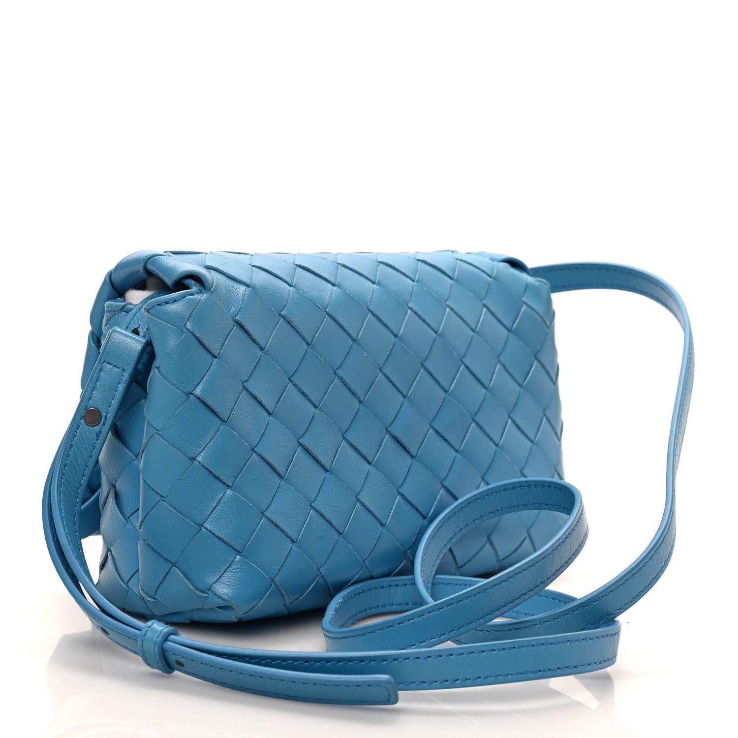Bottega Veneta Nappa Intrecciato New Olympia Mini Bag Blueprint 3 of 8