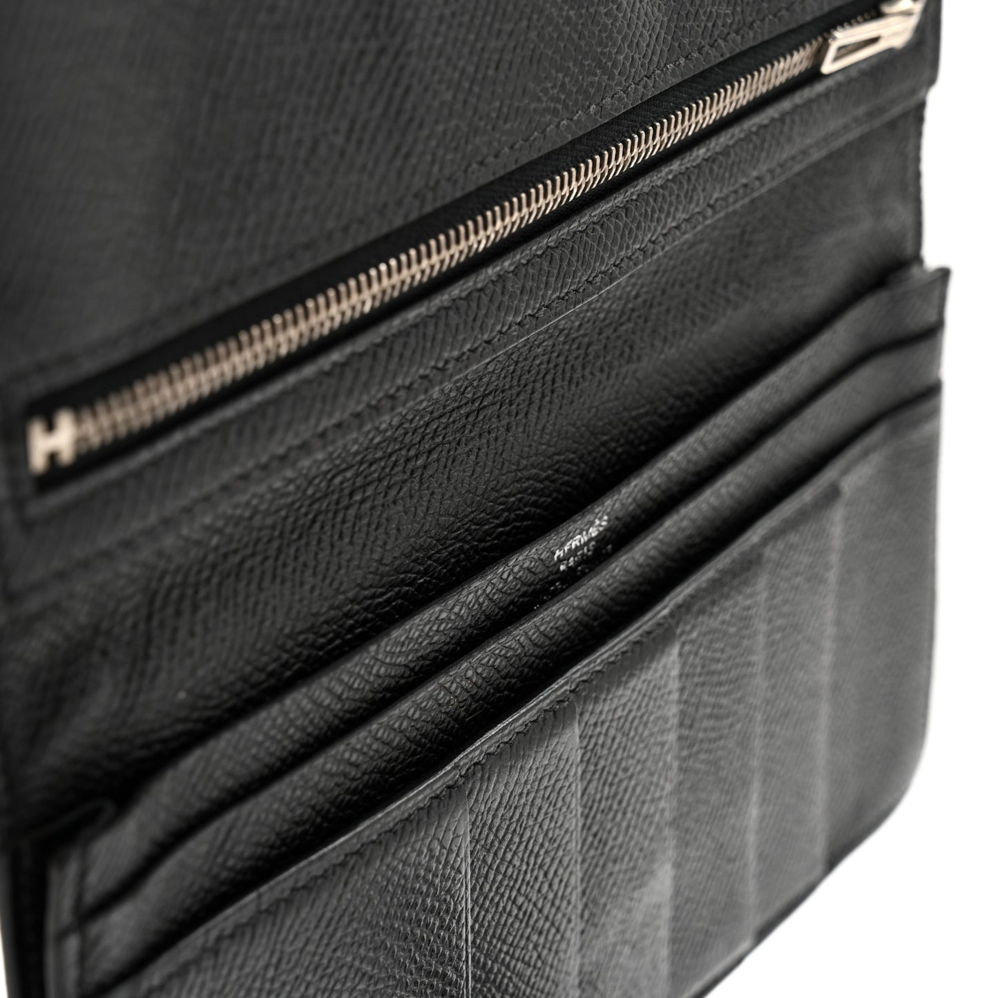 Epsom Bearn Gusset Wallet Black