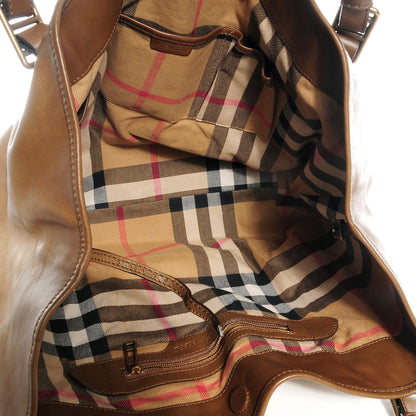Burberry Leather Lawrence Straw 5 of 9