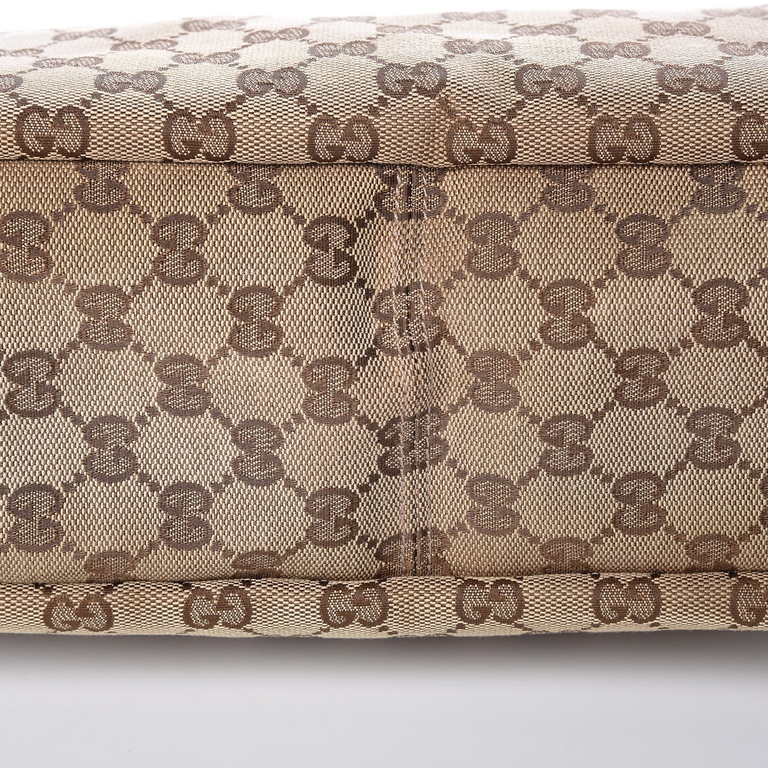 Gucci Monogram Medium Horsebit Chain Hobo Dark Brown 13 of 16