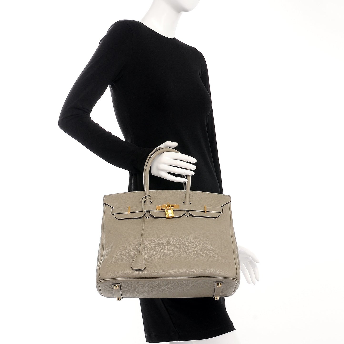 Taurillon Clemence Birkin 35 Sauge