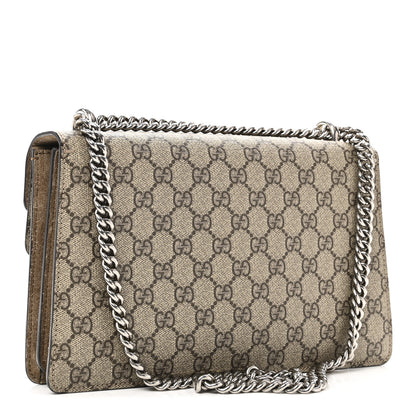 Gucci GG Supreme Monogram Small Dionysus Shoulder Bag Taupe 3 of 10