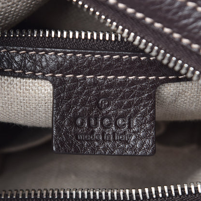 Gucci Monogram Medium Icon Bit Hobo Dark Brown 7 of 11