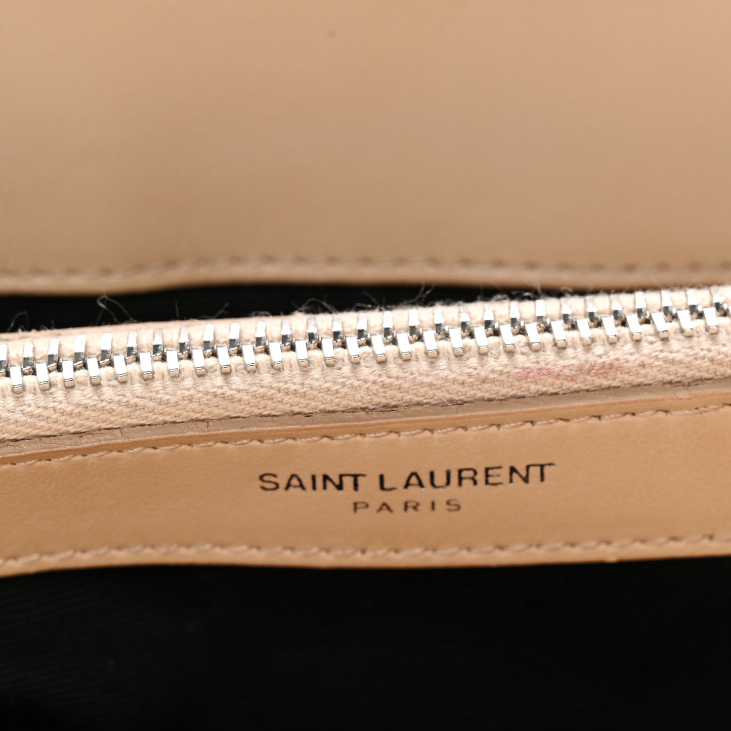 Calfskin Y Quilted Monogram Medium Loulou Chain Satchel Nude Powder