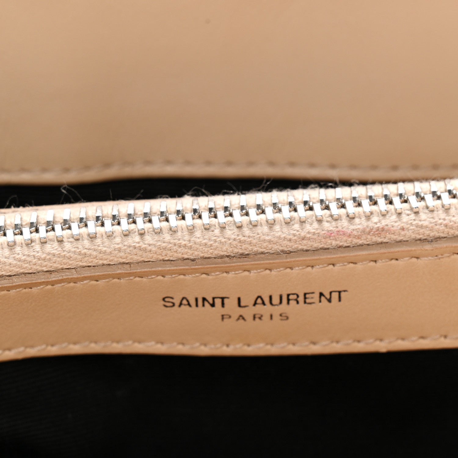 Saint Laurent Calfskin Y Quilted Monogram Medium Loulou Chain Satchel Nude Powder 7 of 15