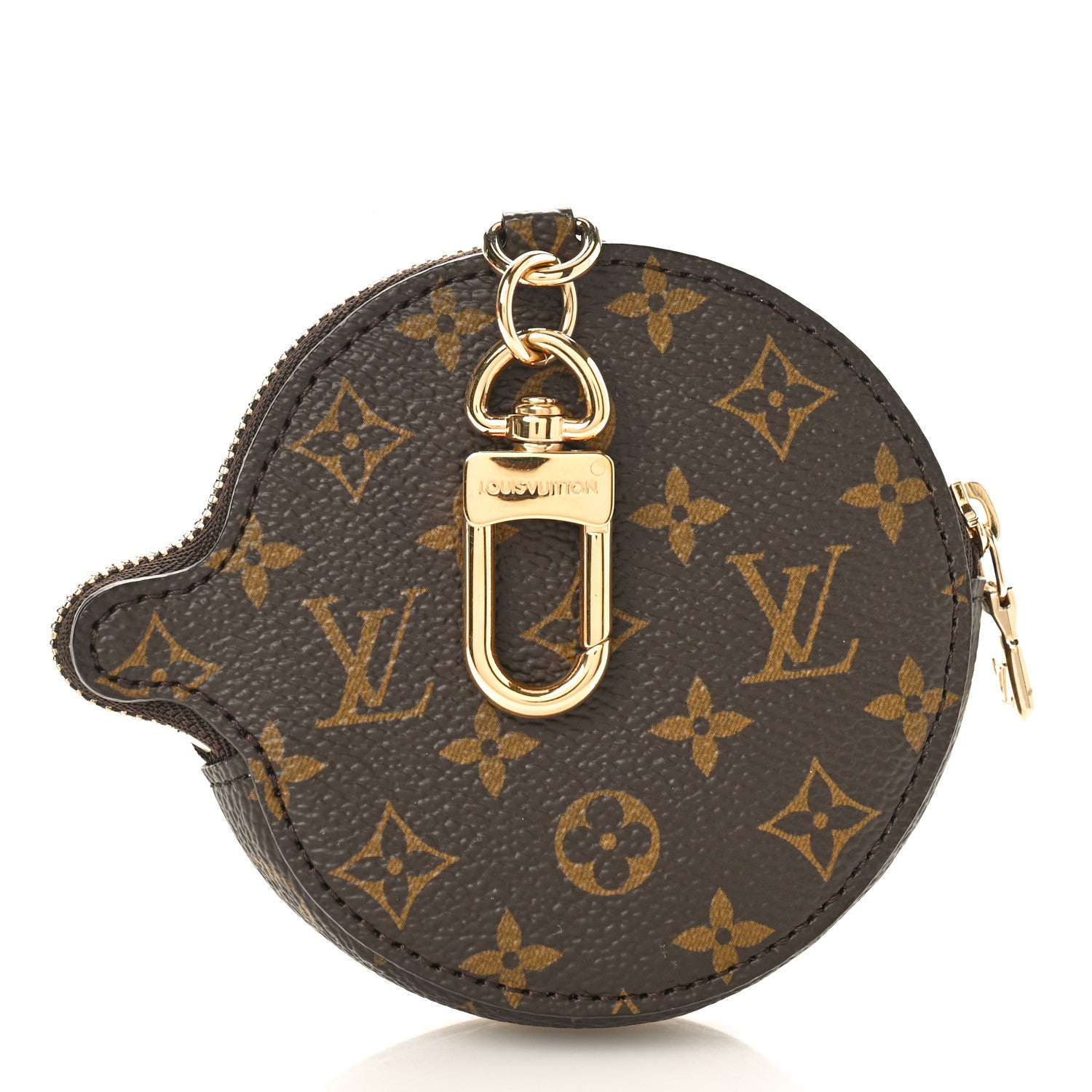 Louis Vuitton Patent Monogram Duck Head Coin Purse Yellow 3 of 7