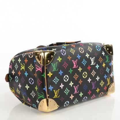 Louis Vuitton Monogram Multicolor Speedy 30 Black 4 of 7