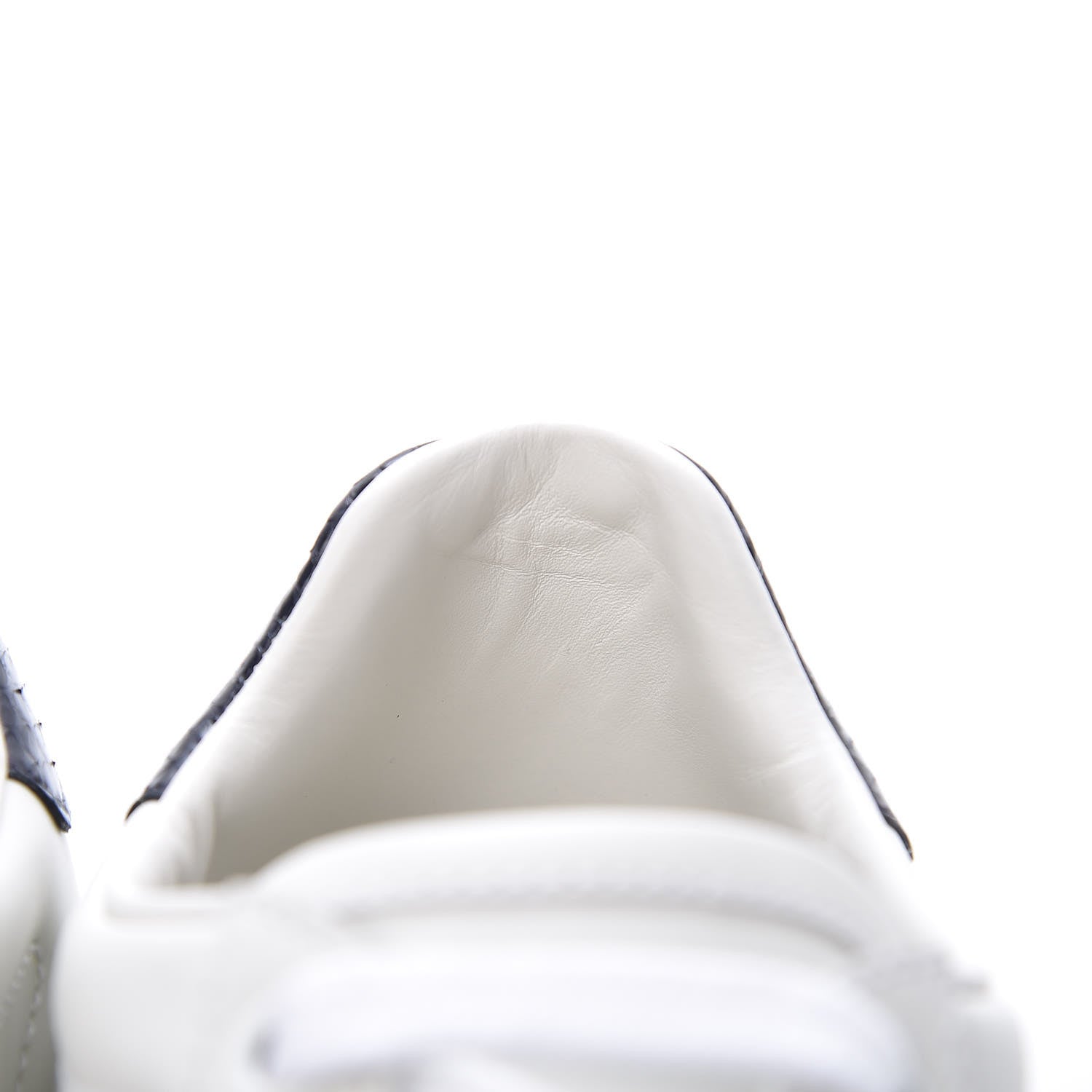 Gucci Calfskin Ayers Web Ace Sneakers 36.5 White Blue 11 of 12