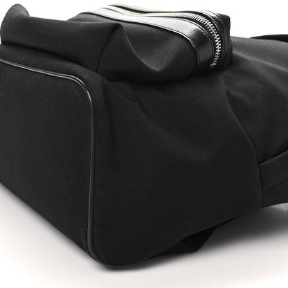 Saint Laurent Canvas City Backpack Black 9 of 9