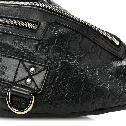 Gucci Guccissima Web Belt Bag Black 10 of 11