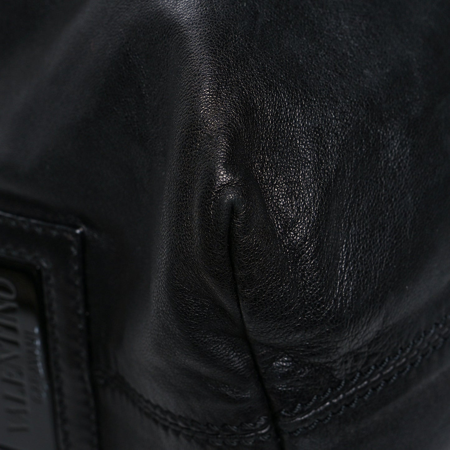Nappa Premier Bow Hobo Black