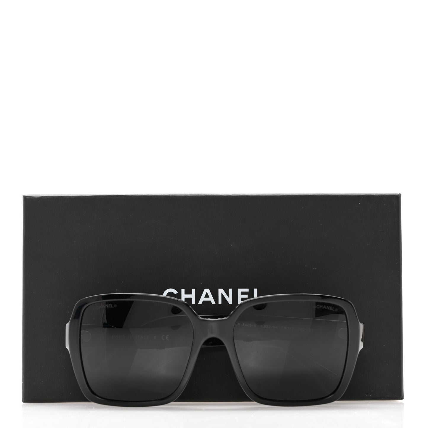 Acetate Square Sunglasses 5408-A Black