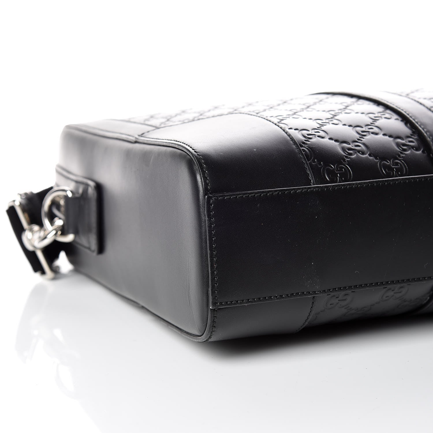 Gucci Guccissima Signature Eden Briefcase Black 5 of 14