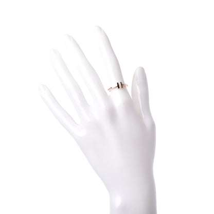 Tiffany 18K Rose Gold T Wire Ring 51 5.75 2 of 6
