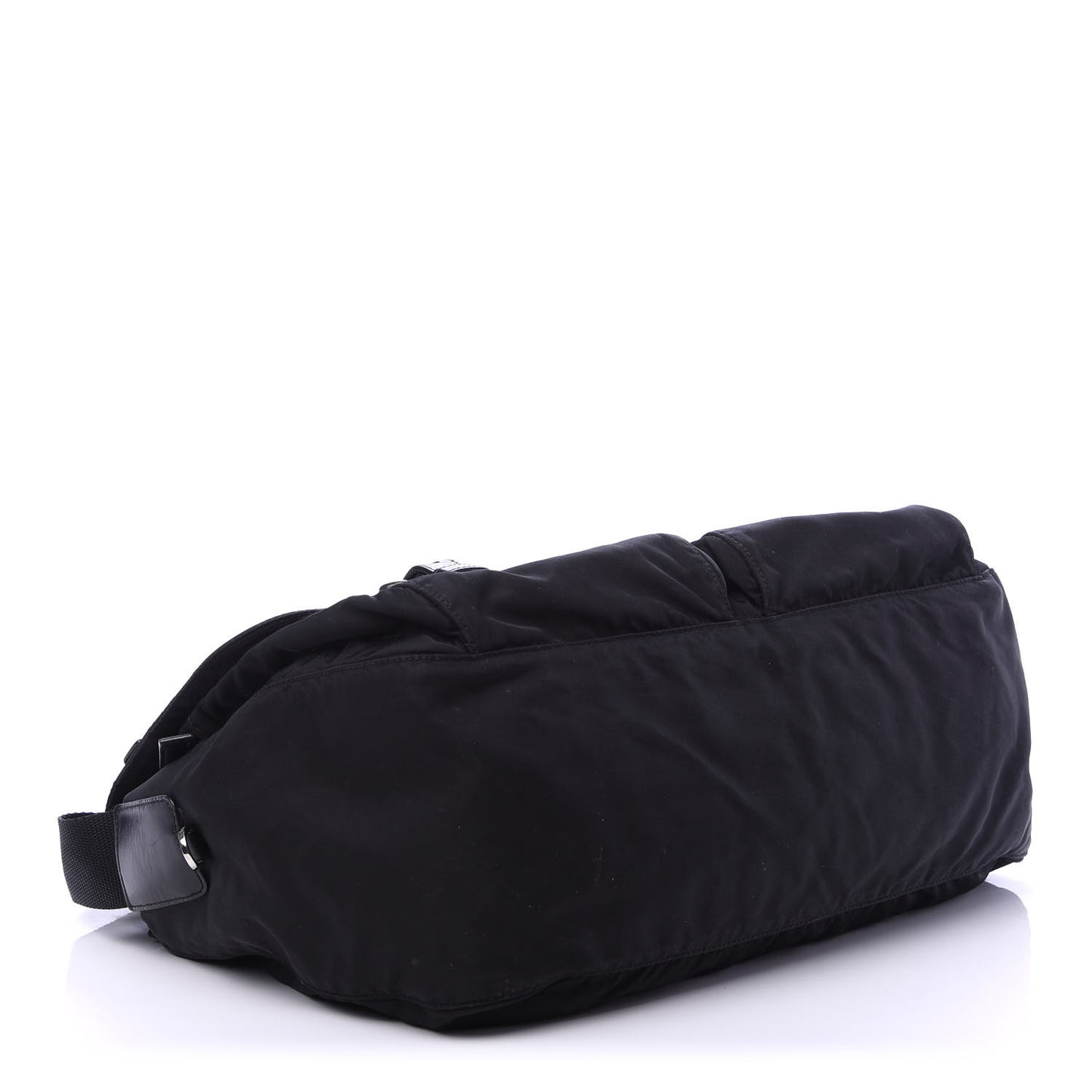 Nylon Vela Sport Messenger Bag Black