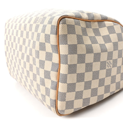 Louis Vuitton Damier Azur Speedy 35 9 of 9