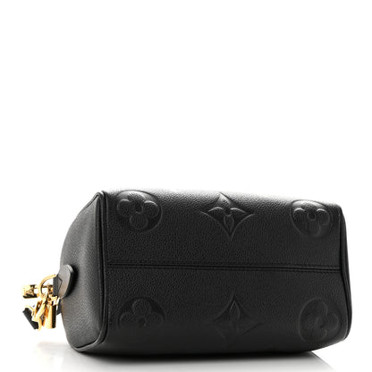 Louis Vuitton Empreinte Monogram Giant Speedy Bandouliere 20 Black 4 of 10