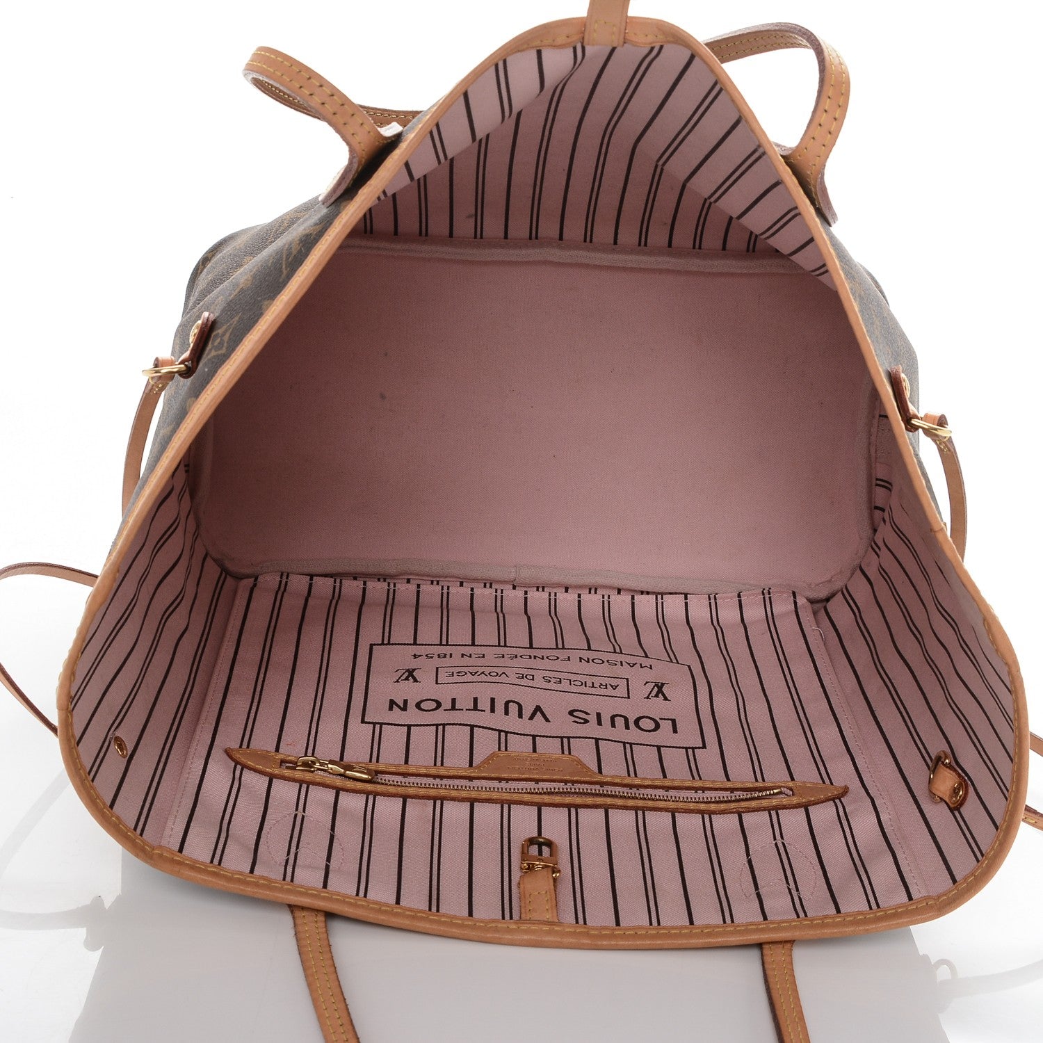 Louis Vuitton Monogram Neo Neverfull MM Rose Ballerine 6 of 7