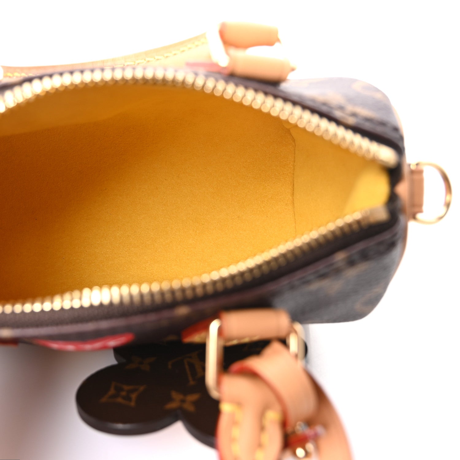 Louis Vuitton Monogram 57th Street NYC Nano Speedy Yellow Cab 5 of 9
