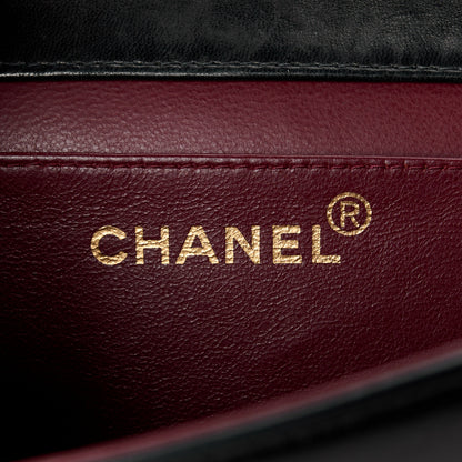 Chanel Lambskin Quilted Small Single Flap Black 9 of 12