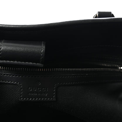Gucci Calfskin Matelasse Monochrome Large GG Marmont Tote Bag Black 6 of 10
