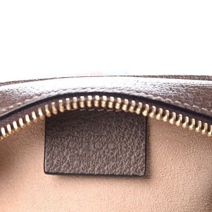 Gucci GG Supreme Monogram Web Mini Ophidia Shoulder Bag Brown 5 of 11