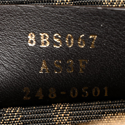 Fendi Denim Vitello King FF Mini By The Way Top Handle Boston Bag Tortora Nuvola 7 of 10