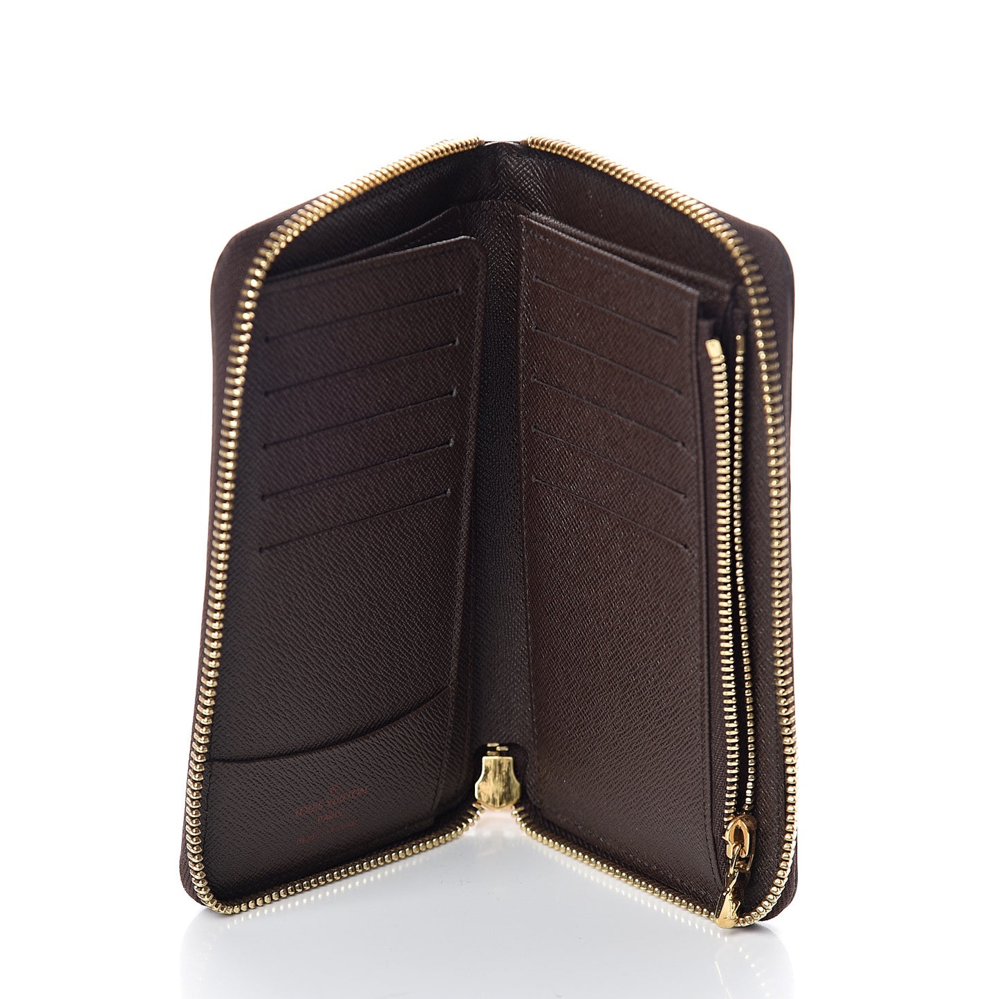 Damier Ebene Zippy Compact Wallet