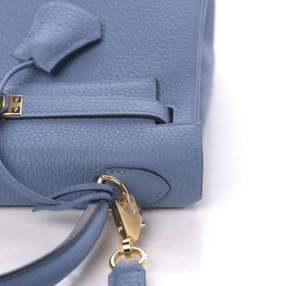 Hermes Togo Kelly Retourne 25 Azur 15 of 41