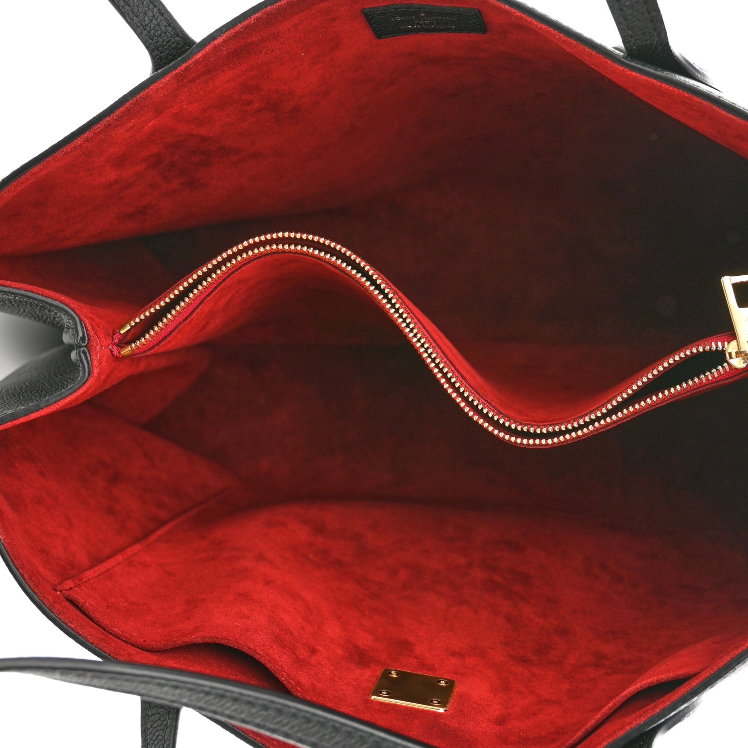Louis Vuitton Grained Calfskin Lockme Shopper Black 5 of 9