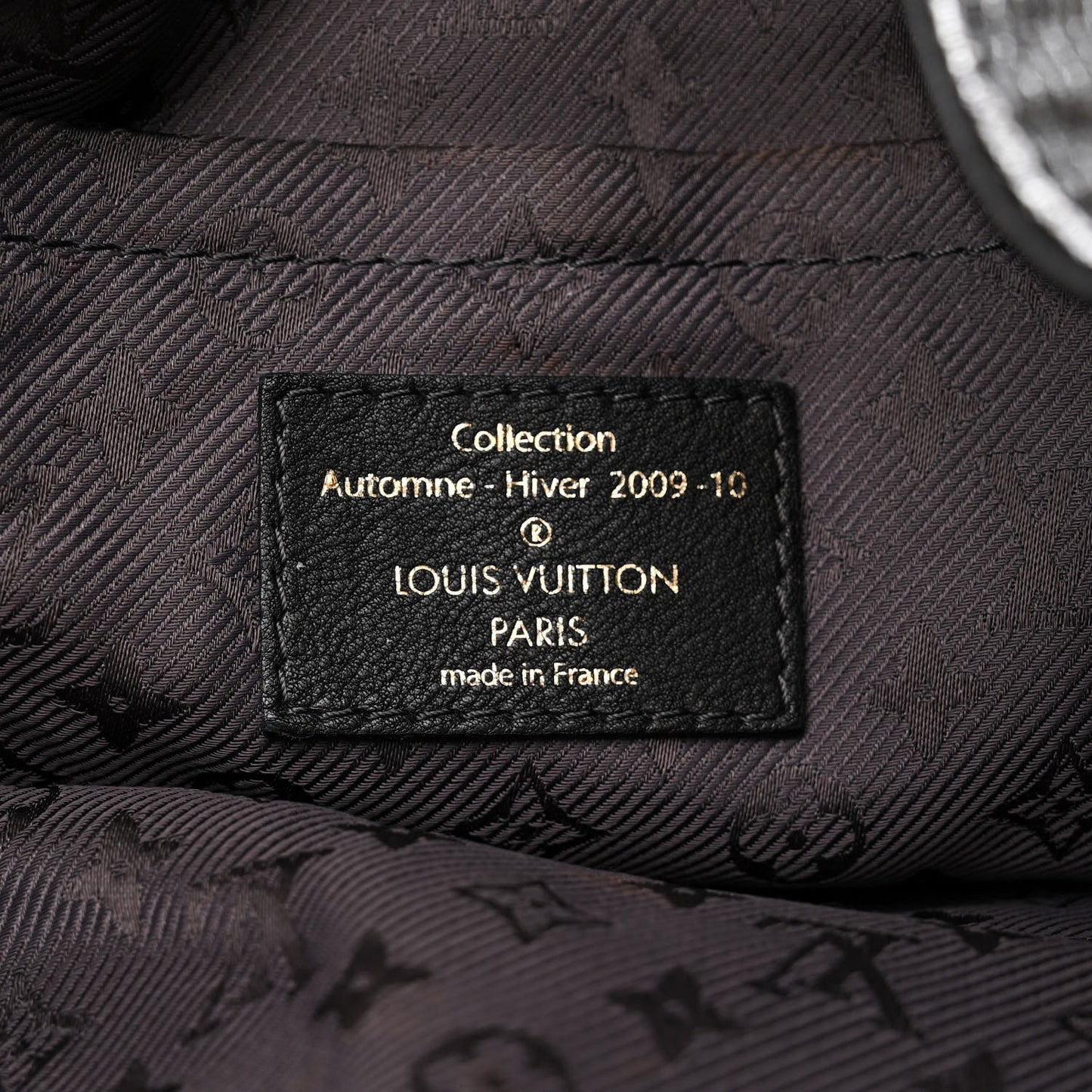 Metallic Jacquard Double Jeu Tote Silver