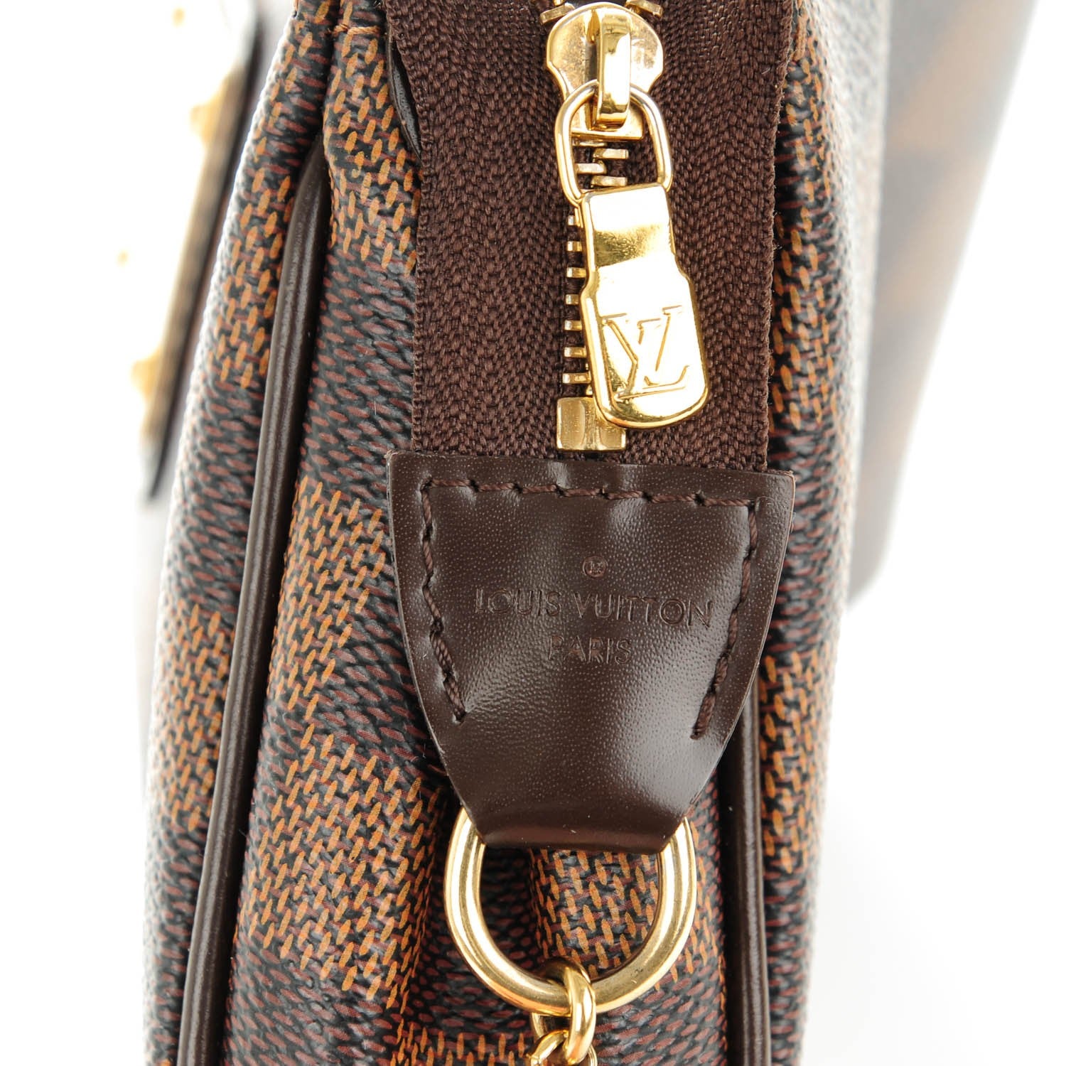 Louis Vuitton Damier Ebene Eva Clutch 7 of 8