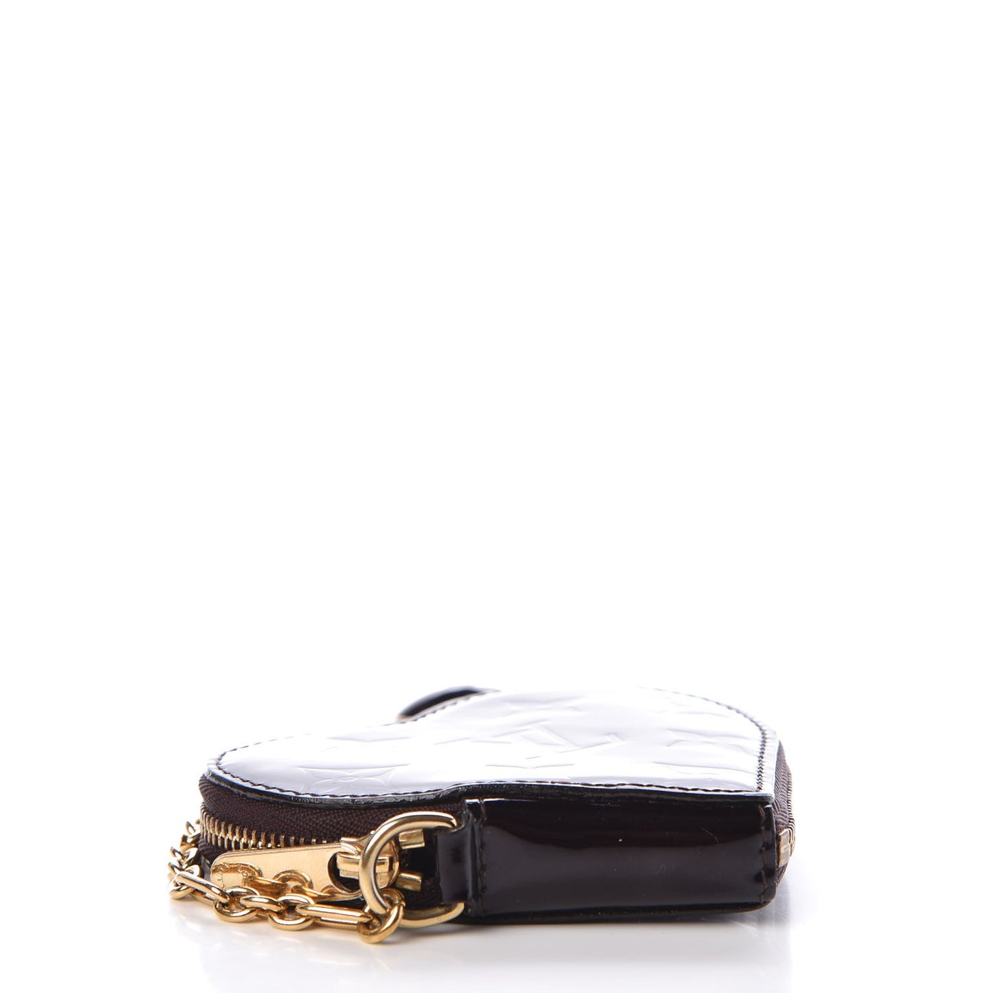 Vernis Coeur Heart Coin Purse Amarante
