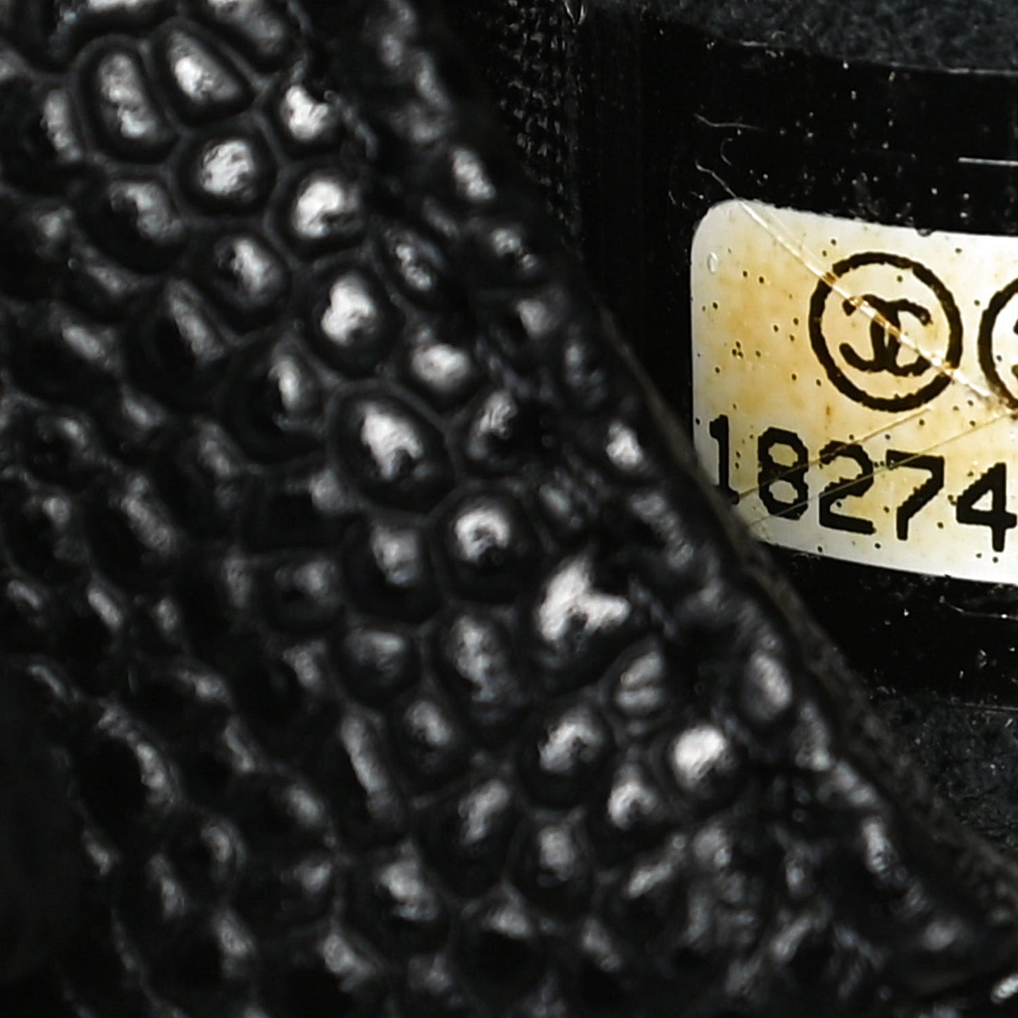 Caviar Half Moon Wallet On Chain WOC Black