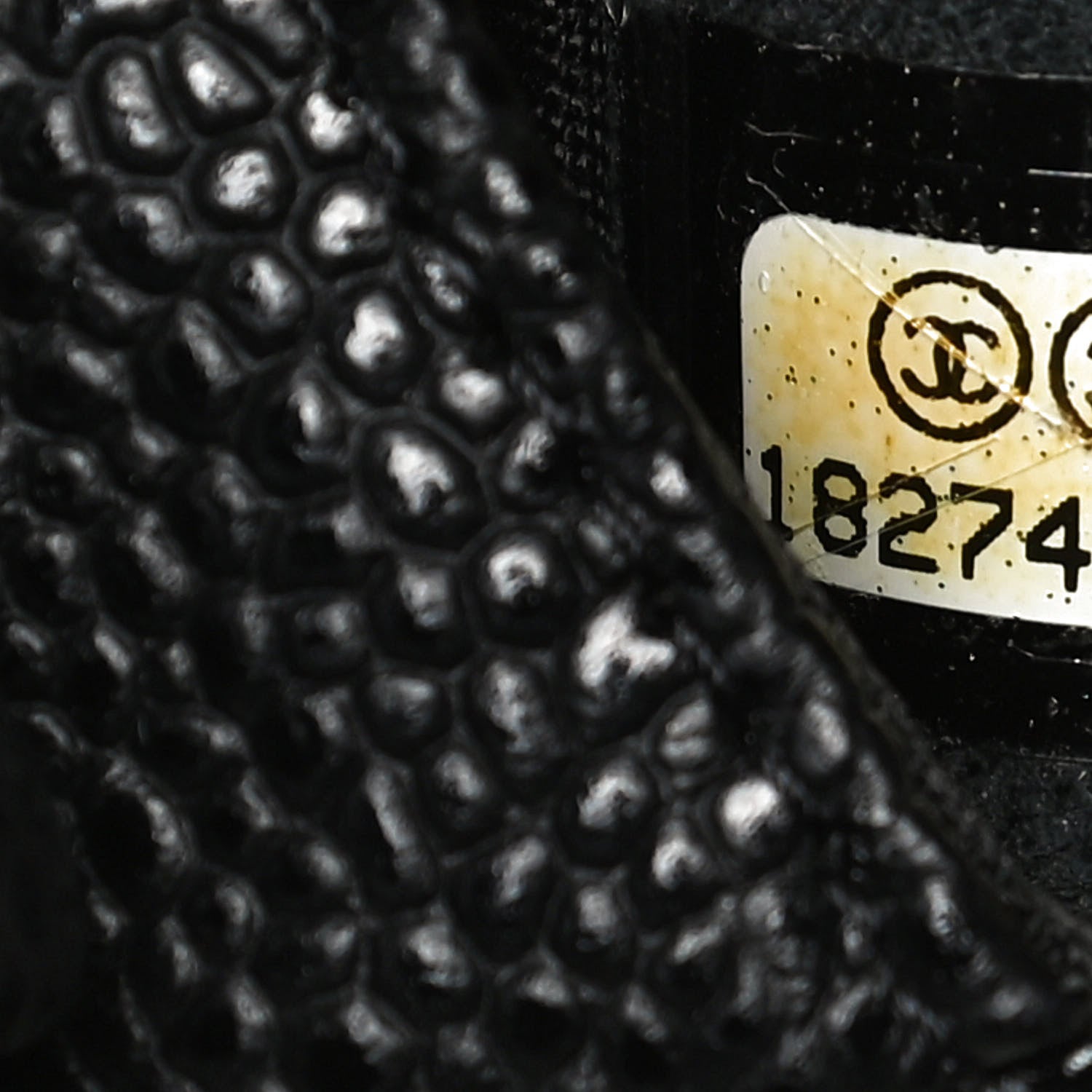 Chanel Caviar Half Moon Wallet On Chain WOC Black 8 of 13