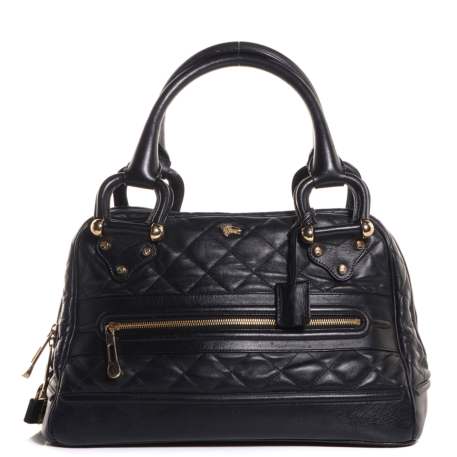 Burberry Leather Quilted Westbury Tote Black 1 of 9