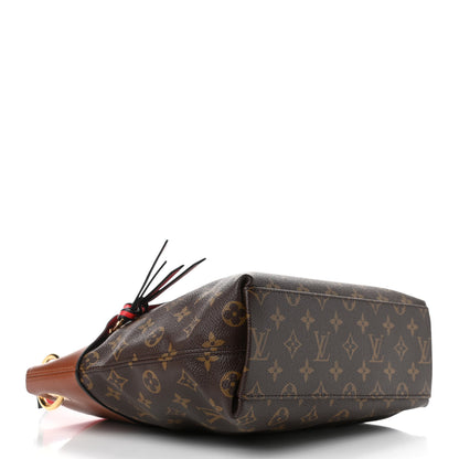 Louis Vuitton Monogram Tuileries Besace Caramel Rouge 3 of 11