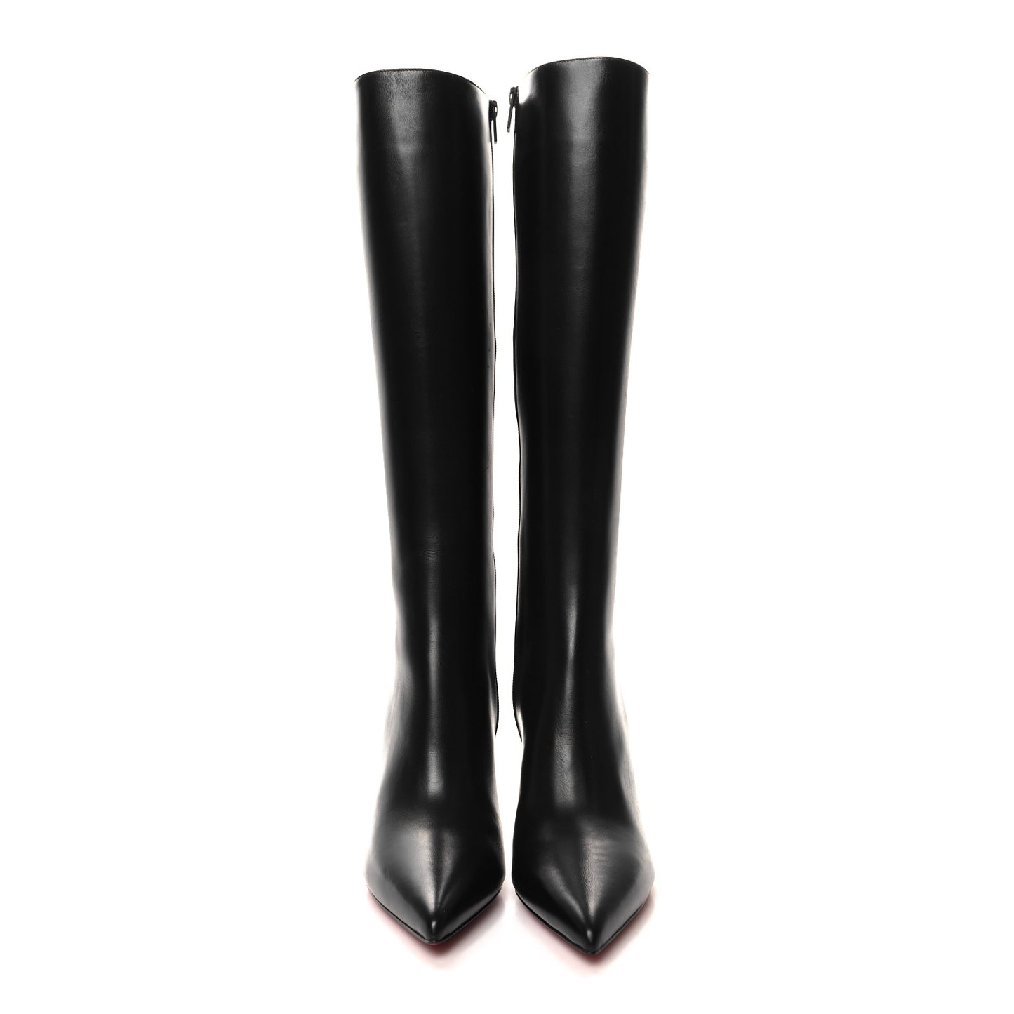 Calfskin So Kate Pointed Tall Boots 40.5 Black