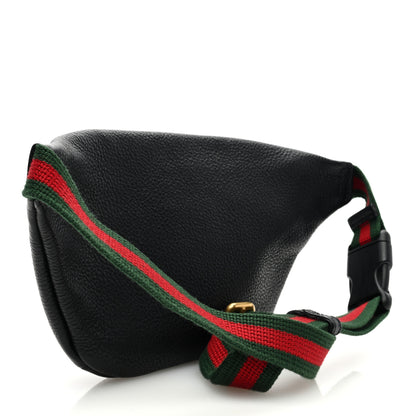 Gucci Grained Calfskin Small Logo Belt Bag Black 3 of 8