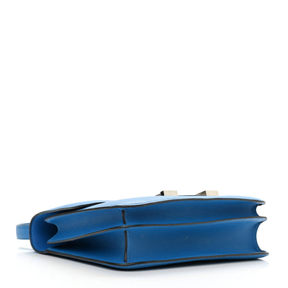 Hermes Evercolor Horseshoe Constance 24 Bleu Hydra 3 of 10