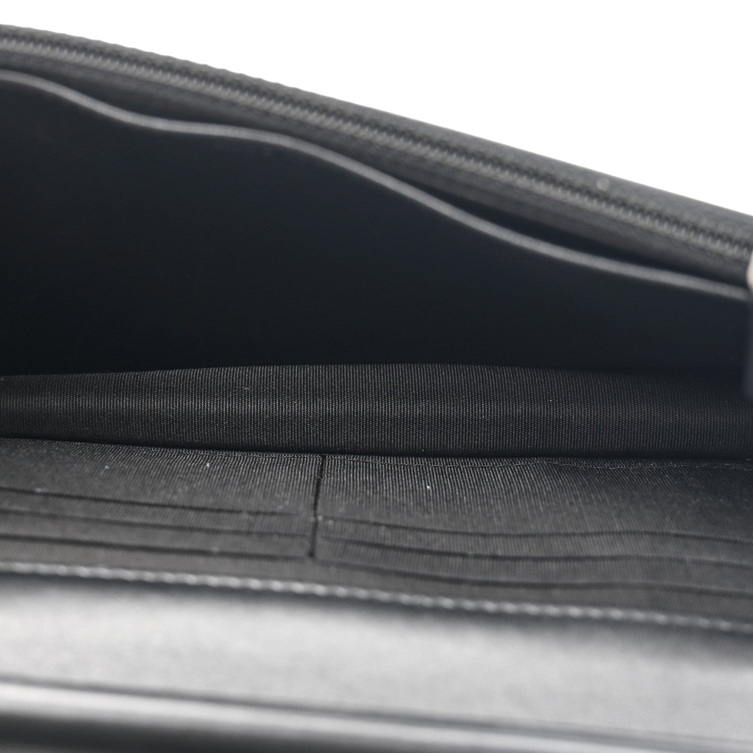 Chanel Calfskin Chain 20s Signe Wallet on Chain WOC Black 5 of 16