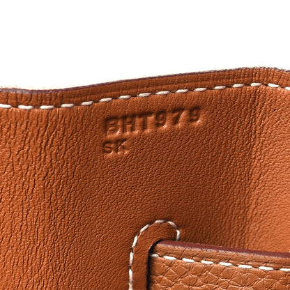 Hermes Togo Maxi Kelly Retourne 42 Gold 7 of 15