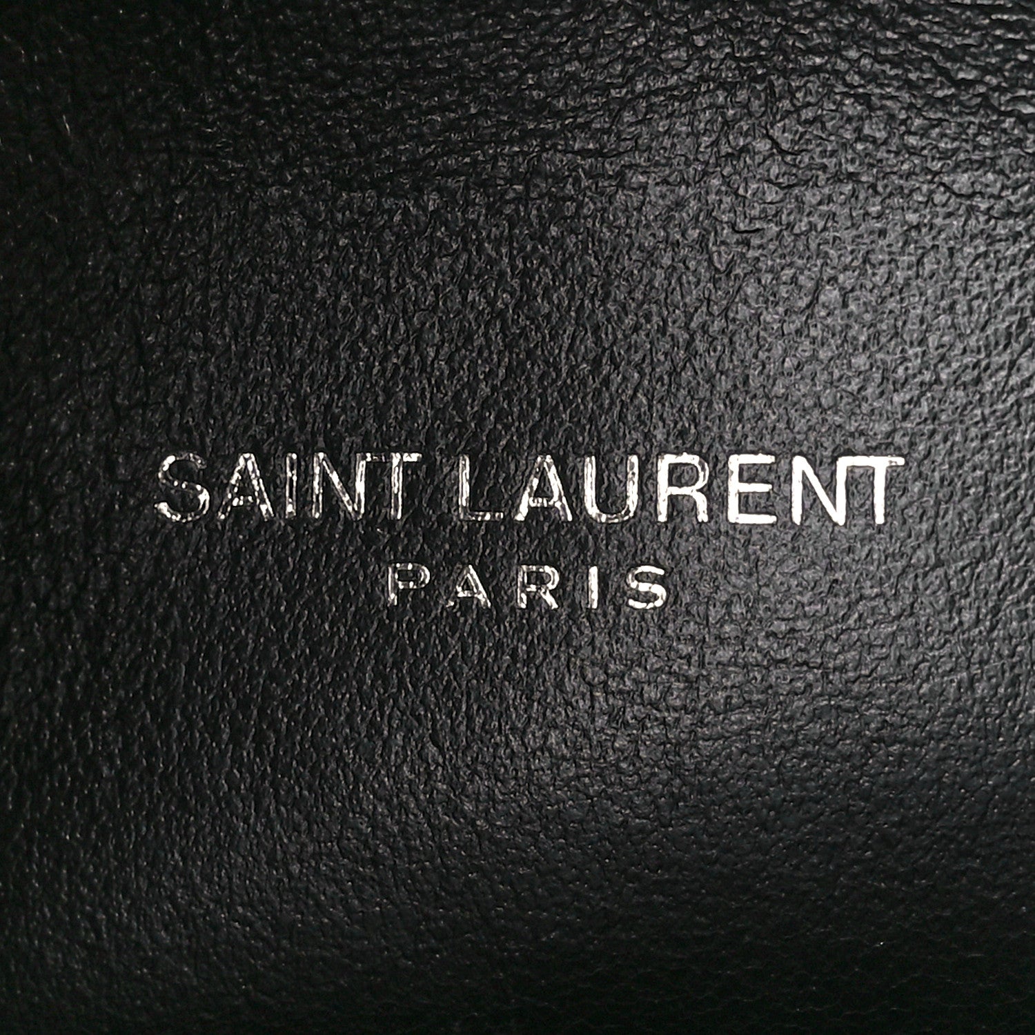 Saint Laurent Calfskin Crocodile Embossed Baby Sac De Jour Black 8 of 12